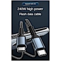 Miniatyrbilde 3 av 5: XJ-Pd 240w Ladekabel Dobbeltsidig Type C Til Usb Type C 240wpd Datakabel 2m
