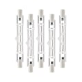 Miniatyrbillede 1 af 5: 5-pak R7s 118mm 300w 230v, R7s halogenlinjær pære, dæmpbar halogenlampe til byggepladser