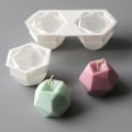 Miniatyrbillede 2 af 5: XJ-Lysforme lys stearinlys DIY støbeforme i silikoneform MJ123 på