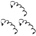 Miniatyrbilde 1 av 5: XJ-10x 15 Pin Sata Strømkabel Forlengelse Harddisk Kabel 1 Hann Til 5 Hunn Strømforsyning Splitter Adapter C