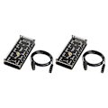 Miniatyrbillede 1 af 5: XJ-2x 5v 3pin Rgb Led Splitter 10-port Hub med 50cm 3pin forlængerledning, perfekt til masser af Rgb