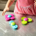 Miniatyrbillede 3 af 5: Fidget Spinners Sugekop Spinnende Hånd Spinner Fingerspids Multi Farve Børnelegetøj, Spinner