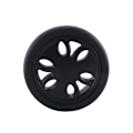 Pikkukuva 5 / 5: 3 Sarjaa 50 mm x 15 mm Matkalaukun Pyörät Kulutusta Kestävät PU-pyörät Matkalaukun Vaihtopyörät