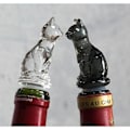 Miniatyrbillede 5 af 5: Vinprop til champagne og drikkeflasker (sort kat)