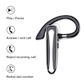 Miniatyrbilde 4 av 5: XJ-Bluetooth Headset Dobbel Mikrofon Støyreduksjon Bluetooth 5.0 Headset Ørepropper For Sjåfører Mach