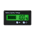 Miniatyrbillede 2 af 5: XJ-Lcd Batterikapacitetsmåler, vandtæt 12v/24v/36v/48v Blysyrebatteri Statusindikator