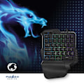 Miniatyrbillede 2 af 5: XJ-Kablet Gaming Tastatur | USB Type-A | Membrantaster | RGB | Enhånds | Universel | USB-strøm | Strømkabellængde: 1,60 m | Spil