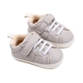 Miniatyrbillede 3 af 5: Baby Drenge Piger Tremmesko Søde Læder Sneakers Skridsikker Gummisål Spædbarn Første Gåsko