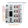 Miniatyrbillede 3 af 5: DC 5V 7-12MA 4 Digital Vand Væskeniveau Indikator Board Controller Sensor Switch Modul til Fisketank Vandtårn