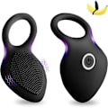 Miniatyrbillede 1 af 3: Vibrerende ring med 10 programmer, sexlegetøj til mænd og kvinder, par, klitorisstimulator, klitoris
