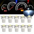 10 stk LED instrumentbelysning for bil, brede lys, automatisk måler, speedometer, dashbord