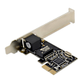Miniatyrbild 5 av 5: XJ-Pcie X1 Rj45 Server Gigabit Nätverkskort Rtl8111c Enkel Port 1000m Ethernet Adapterkort Nätverk C