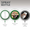 Miniatyrbild 4 av 5: XJ-INF Vattensprayflaska för Hår Vit 300 ml