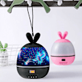 Miniatyrbild 3 av 3: XJ-Stjärnprojektor nattlampa för barn, Babyprojektionslampa för sovrum roterande stjärnhimmelsprojektor, födelsedag julklappar för pojkar flickor barn