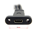 Pikkukuva 2 / 5: XJ-Yhden Portin USB 3.1 Type C USB-C Naaras USB 3.0 Emolevy 19pin Header Kaapeli 50cm