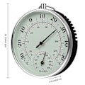 Miniatyrbild 5 av 5: Termometer för inomhus och utomhus 10 cm Hygrometer Termometer för inomhus och utomhus Lufttemperaturmätare Luftkonditionering Hygrometer Mätare In...