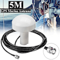 Miniatyrbillede 2 af 5: XJ-GPS Aktiv Marine Navigationsantenne Timingantenne 1575+/ 5 Mhz 5m BNC Hanstik