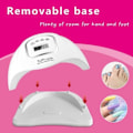Miniatyrbild 4 av 5: 120W UV/LED Nail Lamp with 10s/30s/60s/99s Timer Settings