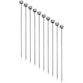 50-pack Cocktailpinnar i rostfritt stål, metall Martinipinnar 10,9 cm