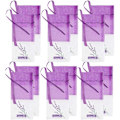 Miniatyrbilde 1 av 5: XJ-Sachettomma Poser Mesh Lavendelposer Lin Organza Gasbind Gaveposer Sekker for Lavendel, Krydder og Urter (12 Lila Snøreposer)