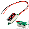 Miniatyrbild 5 av 5: Grossist Tvåtråds Voltmeter LED Digital Spänningstabell DC 2-linjers DSN-DVML-368-2 Displaymätare DC4.5-30V Elektriska Mätinstrument