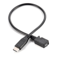 Miniatyrbillede 1 af 5: Opladningsdatakabel Usb TypeC til MicroUSB Adapter Oplader TypeC Til Micro USB
