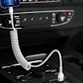 Miniatyrbilde 2 av 5: XJ-USB A til USB-C Spiralkabel 5A Hurtiglading 1,5m Hvit