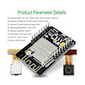 Miniatyrbild 3 av 5: XJ-Esp32-cam Wifi + Bluetooth Modul Kameramodul Utvecklingskort Esp32 Med Kameramodul Ov2640 2
