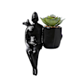 Miniatyrbild 1 av 4: XJ-Hemma Keramisk Blomkruka Simulation Suckulent Vardagsrum Vas Dekorationer Gröna Växter Skrivbordsplanterare FAN0512