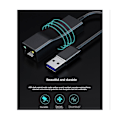 Miniatyrbillede 4 af 5: XJ-Usb til Ethernet Adapter, usb 3.0 til Gigabit Ethernet Lan Netværksadapter Driverfri Kompatibel For