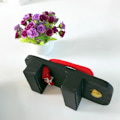 Miniatyrbillede 2 af 5: To-tandede Træsko Japanske Gentleman Træsko Træ Slippers Flip-flops Cosplay Herre Bænk Træsko