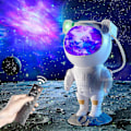 Miniatyrbilde 1 av 5: XJ-Astronaut Galaxy Stjerneprojektor Stjernehimmellampe, Astronautlampe Projektor med Nebulosa, Timer og Fjernkontroll, Beste Gaven for Barn
