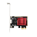 Miniatyrbillede 2 af 5: XJ-2x Pcie Kort 2.5gbps Gigabit Netværkskort 10/100/1000mbps Rtl8125b Rj45 Ethernet Netværkskort Pci-e