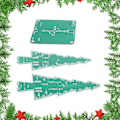 Miniatyrbild 1 av 5: XJ-7 Färger Julgran Elektronisk Praktik DIY Kit Multifunktionell Färgglad Stereoskopisk Led Fl
