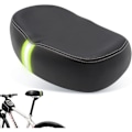 Miniatyrbild 1 av 5: Comfortable Wide No Nose Bicycle Saddle with Memory Foam Padding