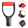 Miniatyrbilde 2 av 5: XJ-Plast Spade Håndtak Skuffe D Grep Håndtak, 32mm Indre Diameter Spade Snøskuffe Håndtak, Spade Snø