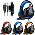 Pikkukuva 1 / 4: Peliheadset - PC / Kuulokkeet Kotion Each G2000 LEDillä