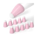 Miniatyrbillede 1 af 5: XJ-For 1/2nd 10 stk. Silikone Erstatnings Blyantspidser Cover Touchscreen Stylus Pen Etui Nib, pink