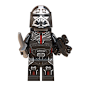 Miniatyrbillede 2 af 5: 8 stk. Star Wars Rex Jesse Clone Force 99 Wrecker Hunter Minifigur Samlede Mini Byggeklodser Actionfigurer Legetøj Børn Gave