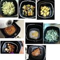 Miniatyrbillede 5 af 5: XJ-Airfryer-tilbehør til HD9225 kurv sort