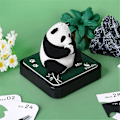 Miniatyrbillede 3 af 5: XJ-3d Kunst Kalender 2024, Time Piece Kalender Panda Memo Pad Riv Papir Udskæring Diy Sticky Note