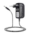 Miniatyrbillede 1 af 5: Bosch Athlet 18V lithium batterioplader ledningsfri støvsuger 22V 0.5A strømadapter med 1.5 meter ladekabler ledninger kabel Z