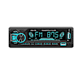 Pikkukuva 5 / 5: XJ-New 7 Värikästä Valoa FM Radio 1din Auto Langaton Bluetooth 12v MP3-soitin Korttipaikka U-levy Mul