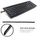 Miniatyrbilde 4 av 5: XJ-Skråstilt tastaturstativ Ergonomisk stativ i klar akryl for dataspill og skriving