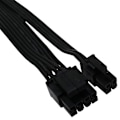 Miniatyrbillede 5 af 5: XJ-2x Cpu 8 Pin Hun Til Cpu 8 Pin Atx 4 Pin Han Strømforsyning Konverter Adapter Forlængerkabel Til