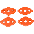 Miniatyrbilde 2 av 5: 4 stk Trebearbeiding Halvsirkelformet Filet Hurtigposisjonerere, ABS Radius Jig Router Maler Hjørne Router Bit, for Rettvinklede Bilderammer, Bord, Brett...