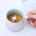 Miniatyrbild 3 av 3: Ny, söt kaffemugg, tecknad djurdesign, keramisk kopp, julklapp, födelsedagspresent för barn, pojkar, flickor, ko