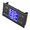 Miniatyrbild 3 av 5: LCD Digital Voltmeter Amperemeter Wattmeter DC0-500V 10A 999W Spänning Ström Effektmätare Volt Detektor Testare Monitor