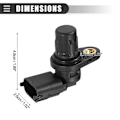 Miniatyrbillede 5 af 5: XJ-0281002667 F01r00b003 Krumtapaksel Positionssensor Til 2.5crd & 2.8crd 2001-2008
