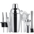 8-delars cocktailset, barset, shaker 550ml - Rostfritt stål Silver[pl]